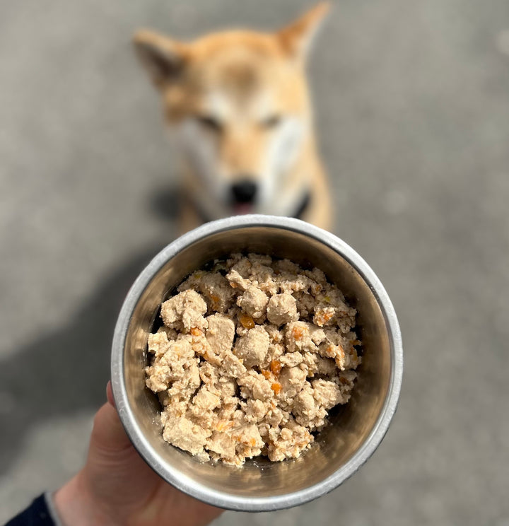 |19,90 CHF| 500 g Trockenfutter und 1 gekochte Mahlzeit à 400 g – abgestimmt auf das Profil Ihres Hundes🐶