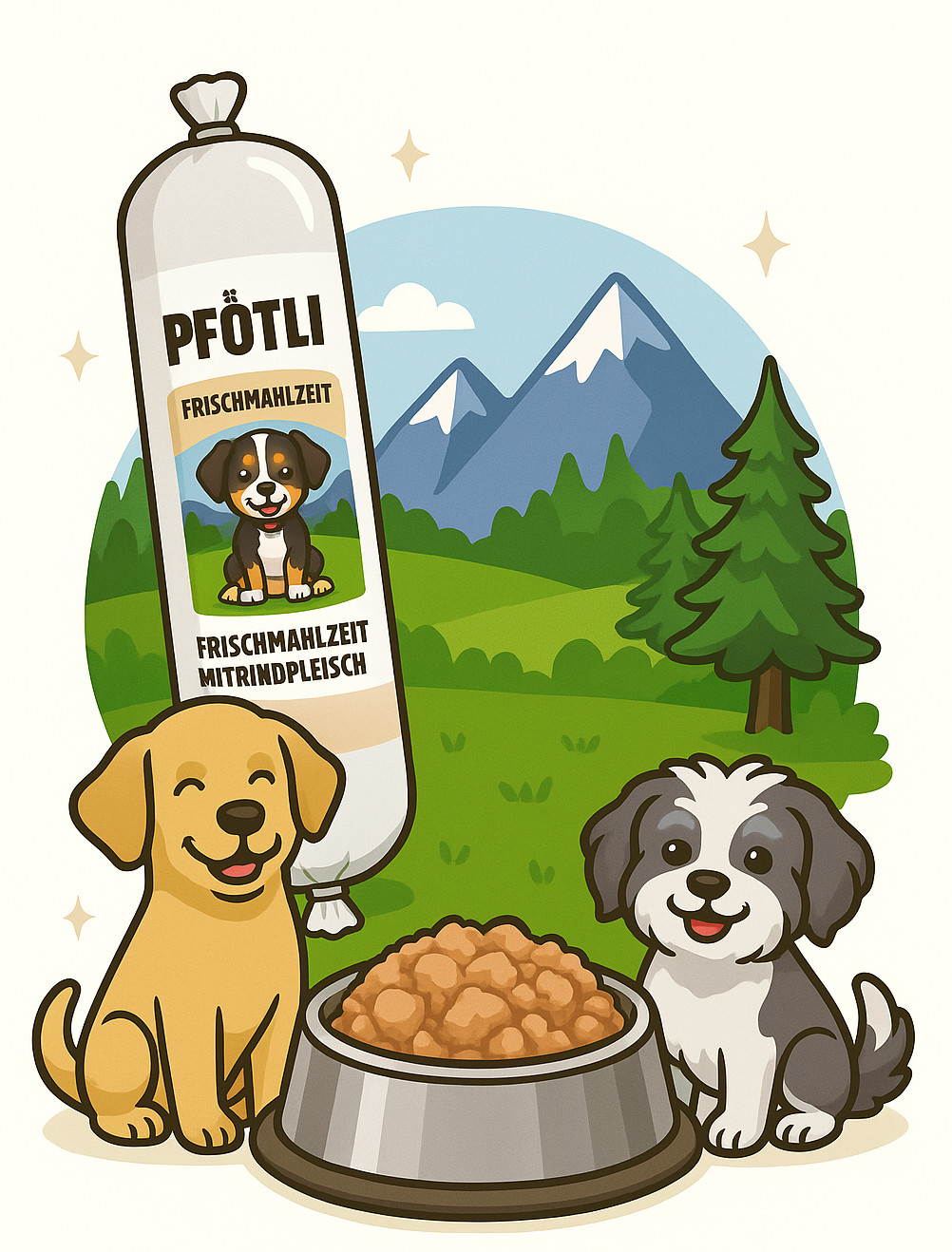 |24 CHF| 3 Frischmahlzeiten – abgestimmt auf das Profil Ihres Hundes🐶