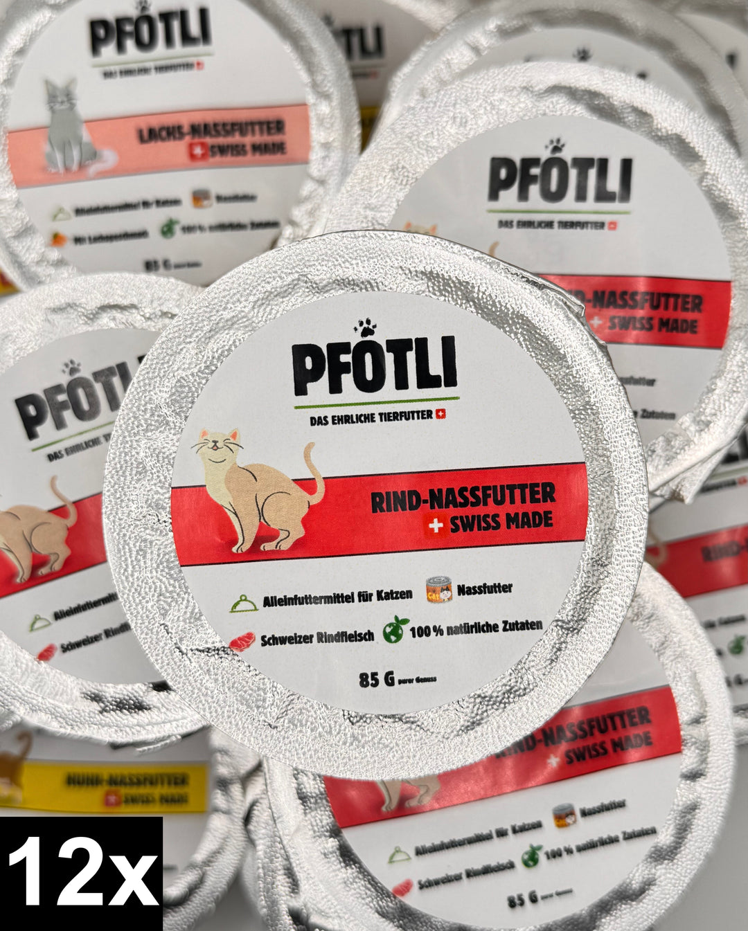 🐱 Schweizer Nassfutter für Katzen (85 g)