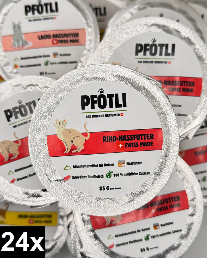 🐱 Schweizer Nassfutter für Katzen (85 g)