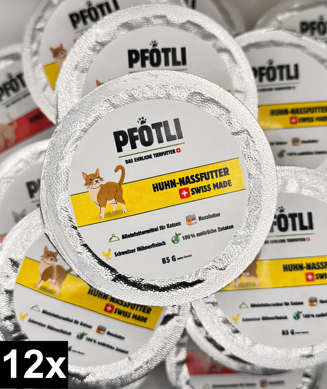 🐱 Schweizer Nassfutter für Katzen (85 g)
