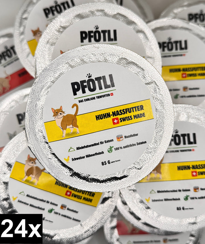 🐱 Schweizer Nassfutter für Katzen (85 g)